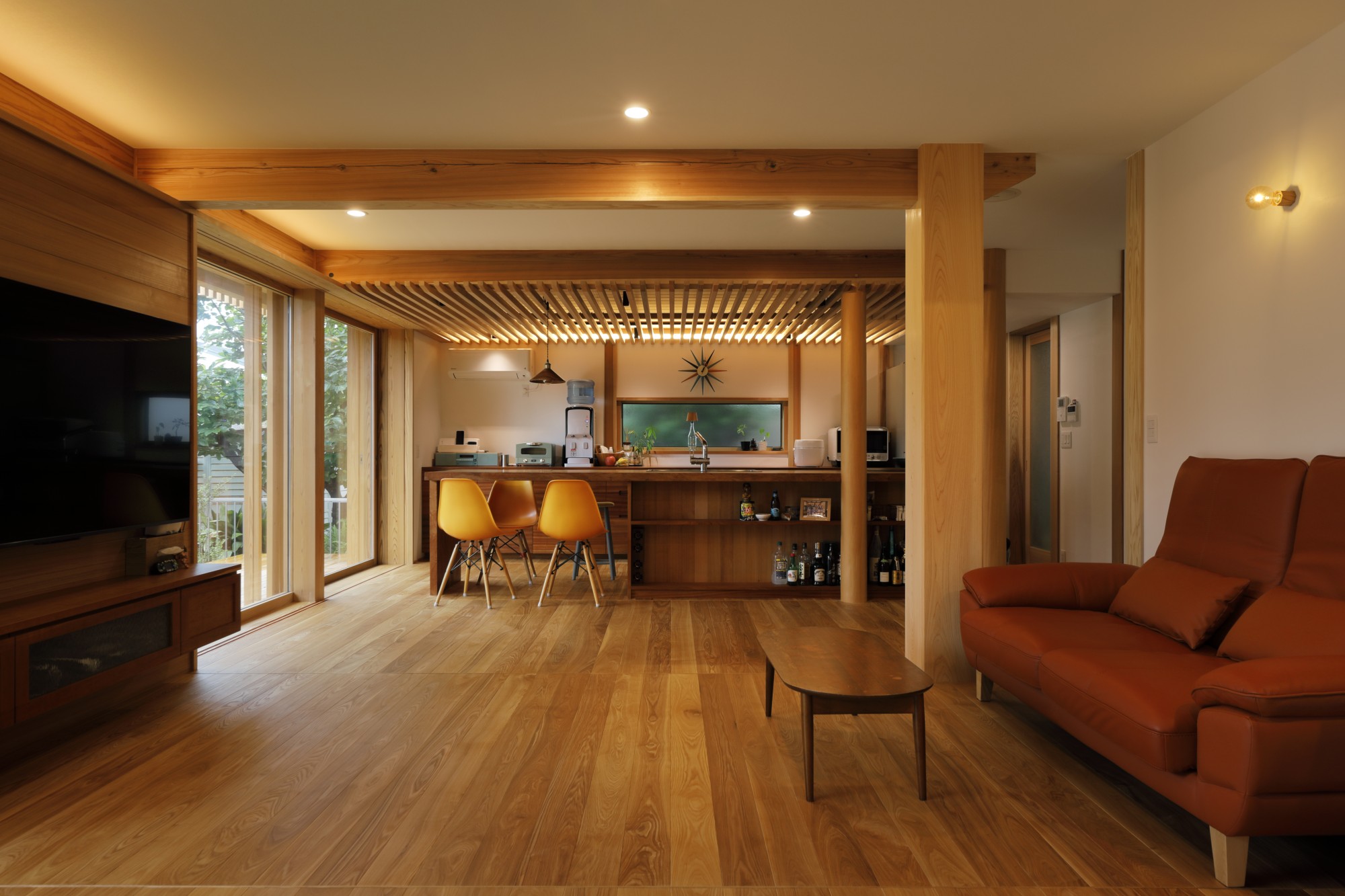 和モダン　浜松木の家